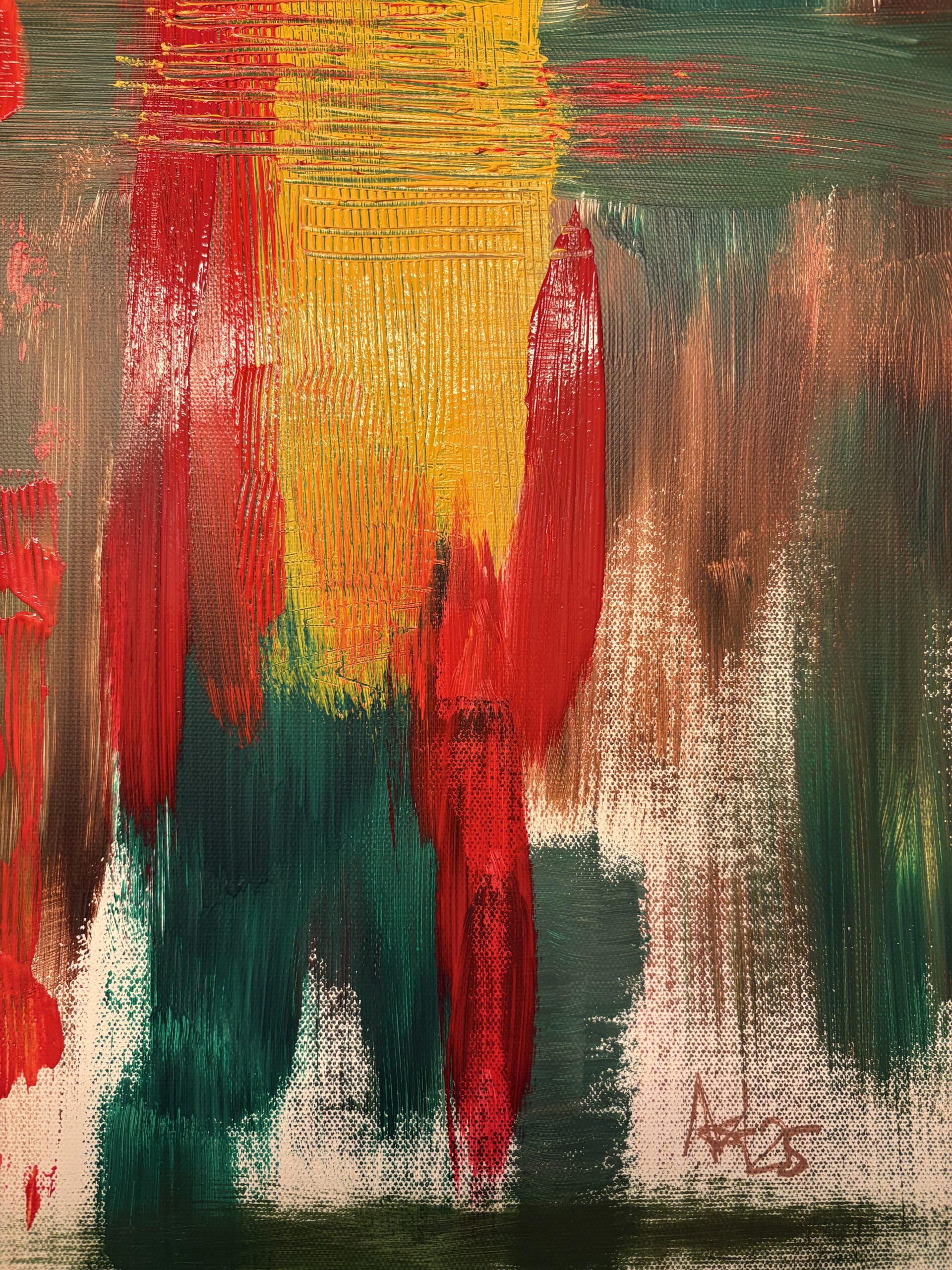 Bild von antonia - echt und von Hand gemalt.